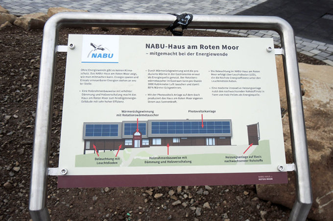 Nachhaltiges Energiekonzept des NABU-Haus am Roten Moor - Foto: Hartmut Mai