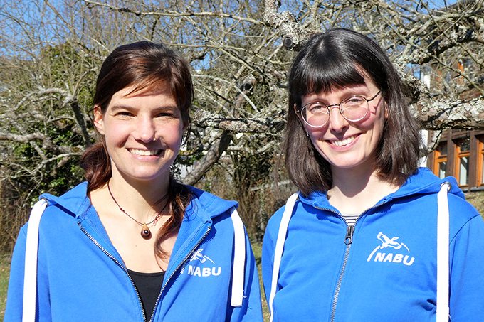 Das Niedermoorschutz-Team Cécile Guillet (links) und Anne Michaeli (rechts) - Foto: Dina Schmidt
