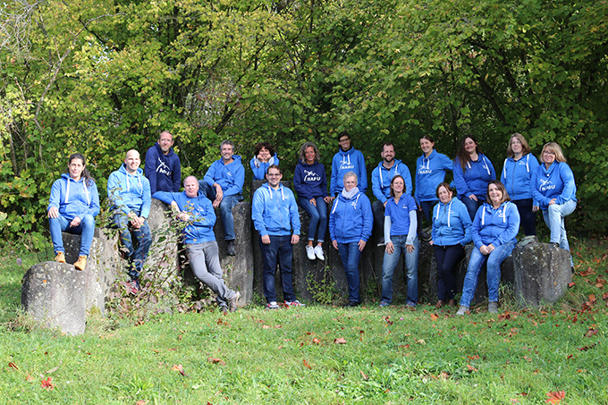 Team der Landesgeschäftsstelle des NABU Hessen - Foto: Ottfried Schreiter